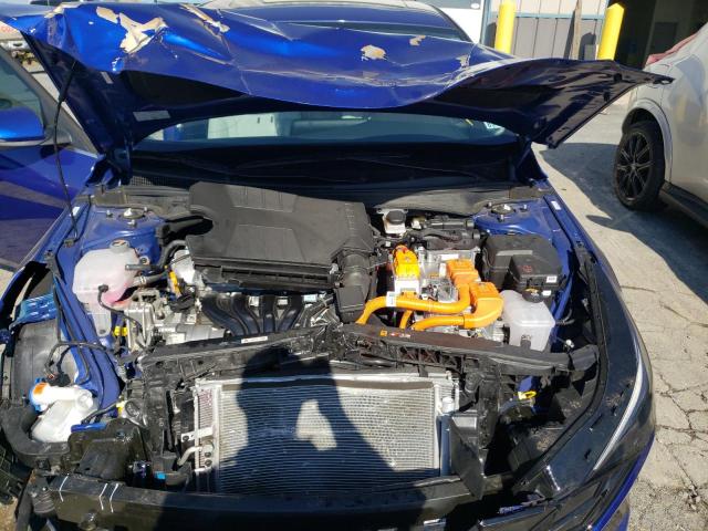 KMHLN4AJ8PU034313 - 2023 HYUNDAI ELANTRA LI BLUE photo 7