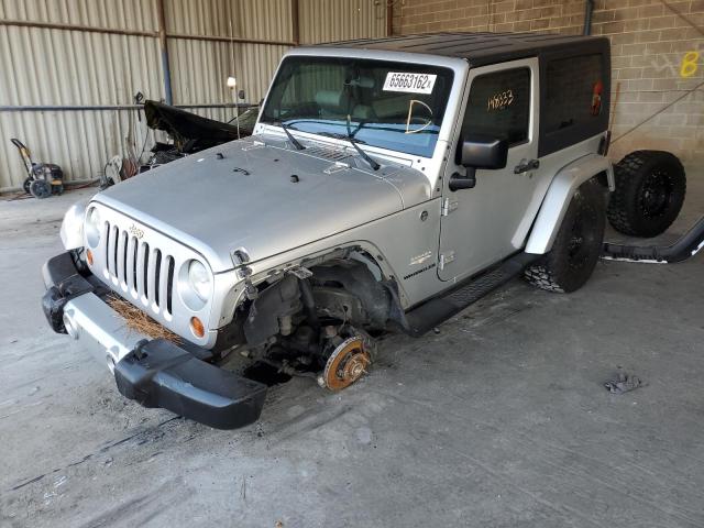 1J8FA54138L623817 - 2008 JEEP WRANGLER S 银色 照片 2