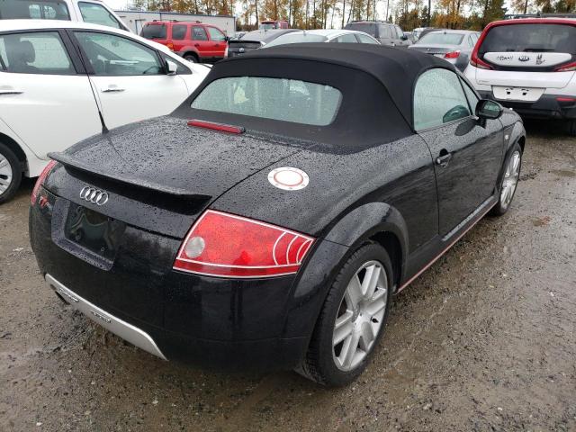 TRUTC28N041003311 - 2004 AUDI TT BLACK photo 4