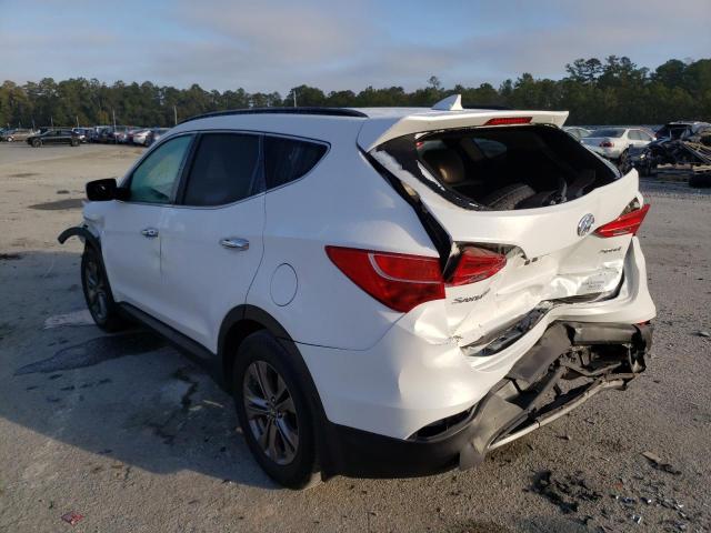 5XYZU3LB3DG099035 - 2013 HYUNDAI SANTA FE WHITE photo 3