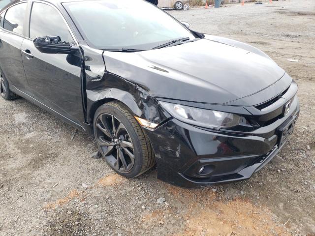 2HGFC2F89KH585347 - 2019 HONDA CIVIC SPOR 黑色 照片 9