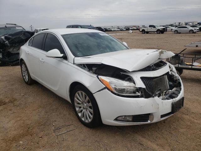 2G4GR5EK5C9120958 - 2012 BUICK REGAL WHITE photo 1