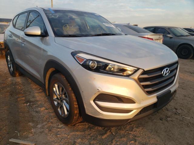 KM8J23A46GU197787 - 2016 HYUNDAI TUCSON SE SILVER photo 1