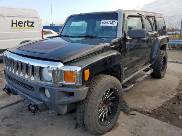 5GTDN136468324497 - 2006 HUMMER H3 BLACK photo 2