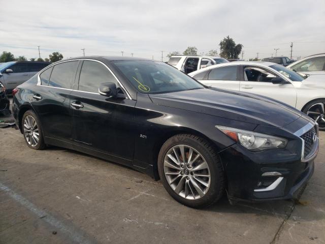 JN1EV7AP5JM354590 - 2018 INFINITI Q50 LUXE BLACK photo 4