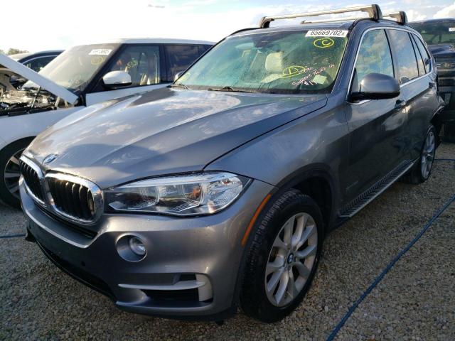 5UXKR2C58G0R73508 - 2016 BMW X5 SDRIVE3 GRAY photo 2