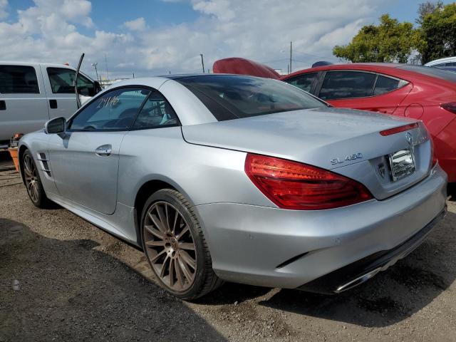 WDDJK6GA3JF051304 - 2018 MERCEDES-BENZ SL 450 SILVER photo 3