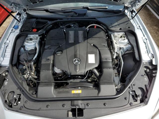 WDDJK6GA3JF051304 - 2018 MERCEDES-BENZ SL 450 SILVER photo 7