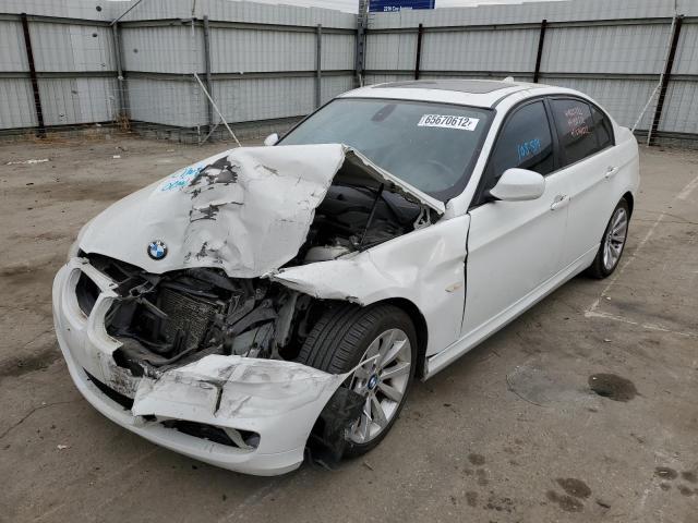 WBAPH5G59BNM80595 - 2011 BMW 328 I SULE WHITE photo 2