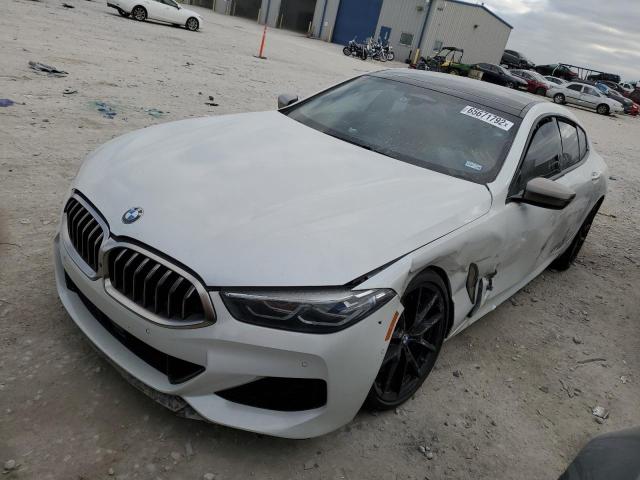 WBAGV8C09NCK17771 - 2022 BMW M850XI WHITE photo 1