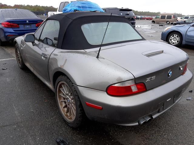 WBACN53491LL49102 - 2001 BMW Z3 3.0 CHARCOAL photo 3