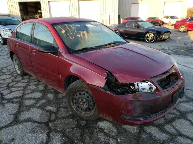1G8AJ55F77Z159870 - 2007 SATURN ION LEVEL RED photo 1