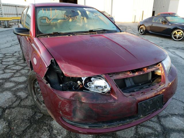 1G8AJ55F77Z159870 - 2007 SATURN ION LEVEL RED photo 9