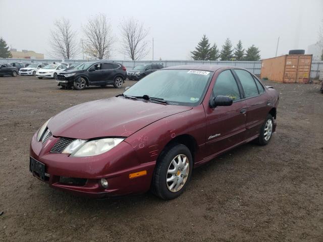 3G2JB52F63S206549 - 2003 PONTIAC SUNFIRE SL BURGUNDY photo 2