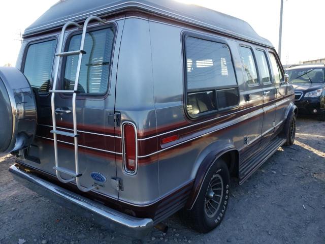 1FDDE14N5HHA17478 - 1987 FORD ECONOLINE MAROON photo 4