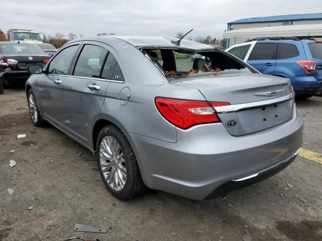 1C3CCBCG3DN650351 - 2013 CHRYSLER 200 LIMITE SILVER photo 3