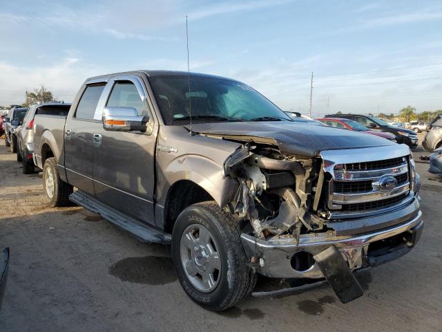 1FTEW1CM2DKD55660 - 2013 FORD F150 SUPER GRAY photo 1