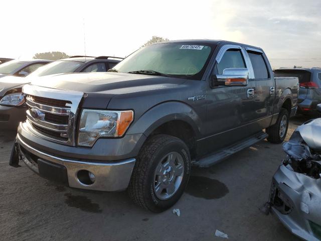 1FTEW1CM2DKD55660 - 2013 FORD F150 SUPER GRAY photo 2
