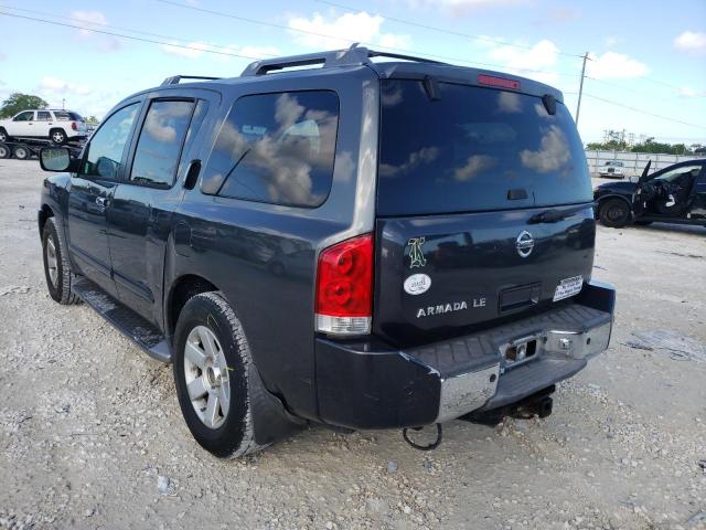 5N1AA08B44N743112 - 2004 NISSAN ARMADA SE CHARCOAL photo 3