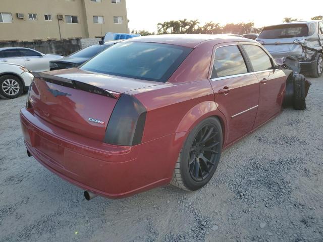 2C3LA73W77H670111 - 2007 CHRYSLER 300C SRT-8 RED photo 4