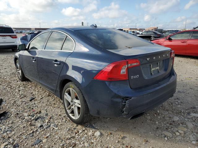 YV140MFK0F2367196 - 2015 VOLVO S60 PREMIE BLUE photo 3