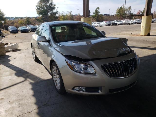 2G4GT5GV9D9163273 - 2013 BUICK REGAL PREM GOLD photo 1