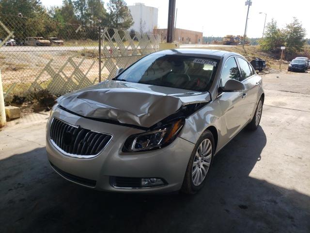 2G4GT5GV9D9163273 - 2013 BUICK REGAL PREM GOLD photo 2