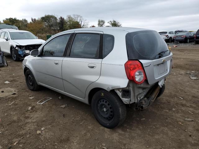 KL1TD6DE0BB185742 - 2011 CHEVROLET AVEO LS SILVER photo 3