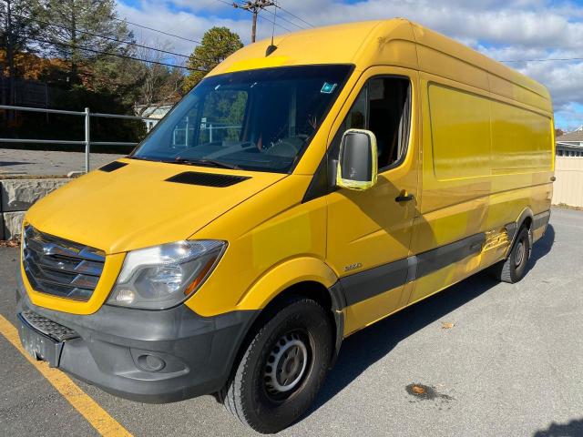 WDYPE8DB3E5848916 - 2014 FREIGHTLINER SPRINTER 2 YELLOW photo 2