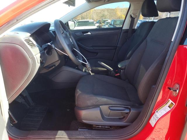 3VW1K7AJ8EM397487 - 2014 VOLKSWAGEN JETTA BASE RED photo 7