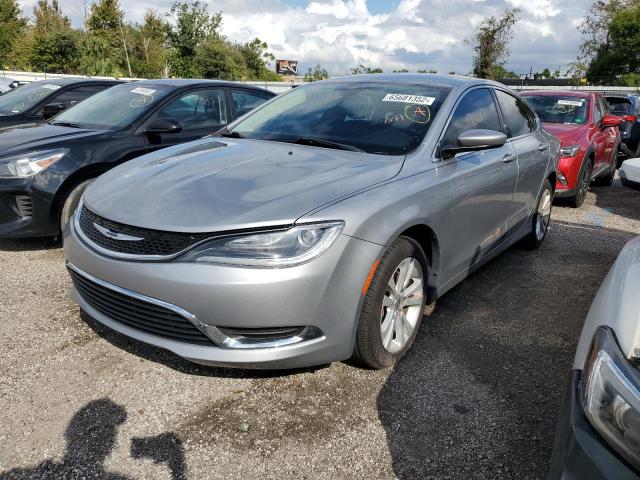 1C3CCCAB6HN507445 - 2017 CHRYSLER 200 LIMITE SILVER photo 2