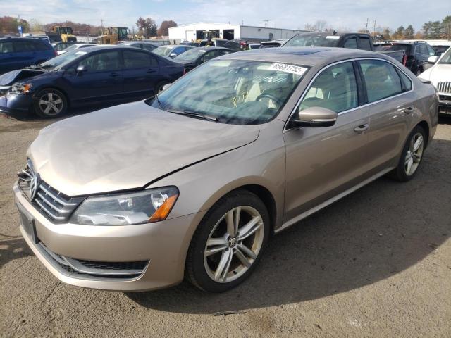 1VWBV7A38FC052279 - 2015 VOLKSWAGEN PASSAT SE BEIGE photo 2