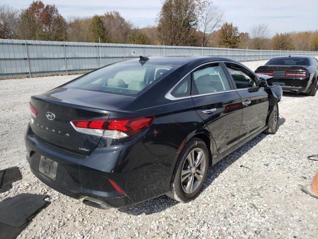 5NPE34AF7KH778020 - 2019 HYUNDAI SONATA LIM BLACK photo 4