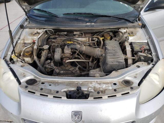 1B3EL46X12N156550 - 2002 DODGE STRATUS SILVER photo 7