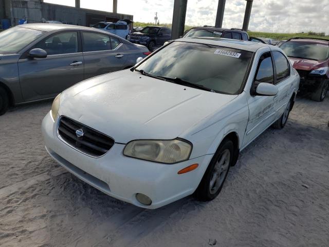 JN1CA31D4YT756599 - 2000 NISSAN MAXIMA GLE WHITE photo 2