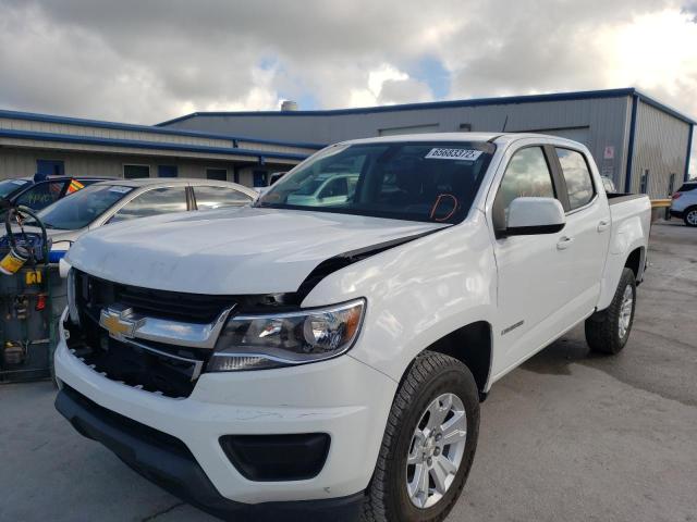 1GCGSCEN1J1252026 - 2018 CHEVROLET COLORADO L WHITE photo 2