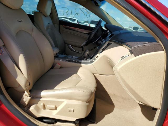 1G6DJ5EY7B0147965 - 2011 CADILLAC CTS PERFOR RED photo 5