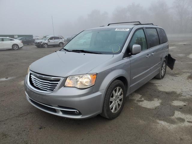 2C4RC1BG4GR220983 - 2016 CHRYSLER TOWN AND C SILVER photo 2