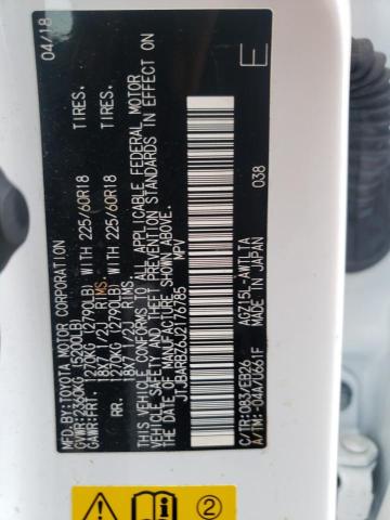 JTJBARBZ6J2176785 - 2018 LEXUS NX 300 BAS 白色 照片 10