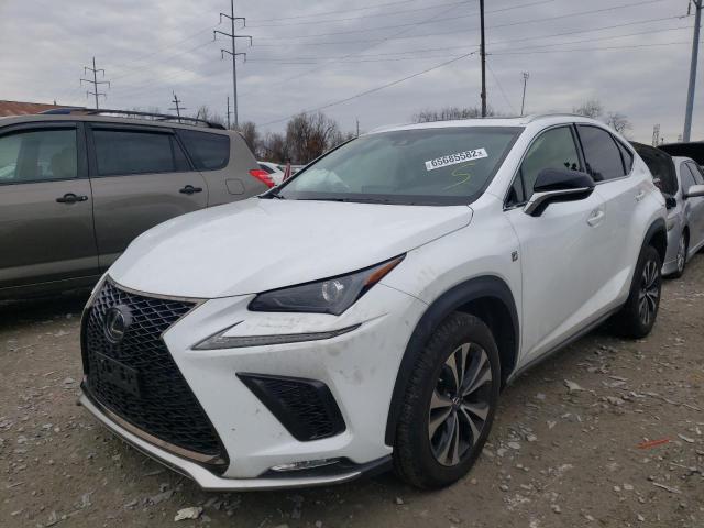 JTJBARBZ6J2176785 - 2018 LEXUS NX 300 BAS WHITE photo 2