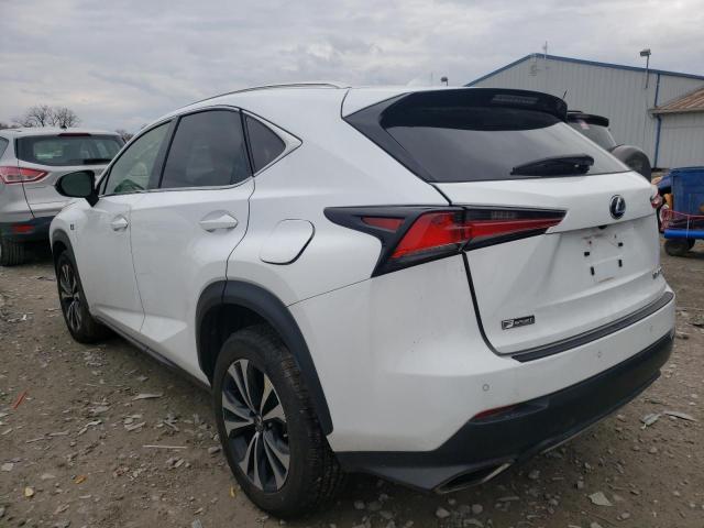 JTJBARBZ6J2176785 - 2018 LEXUS NX 300 BAS WHITE photo 3