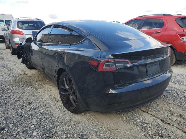 5YJ3E1EA0MF084995 - 2021 TESLA MODEL 3 BLACK photo 3