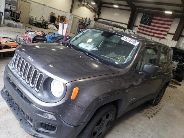 ZACCJAAH0HPF42998 - 2017 JEEP RENEGADE S Qara foto 2