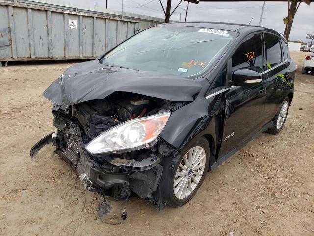 1FADP5BU9FL113288 - 2015 FORD C-MAX SEL BLACK photo 2