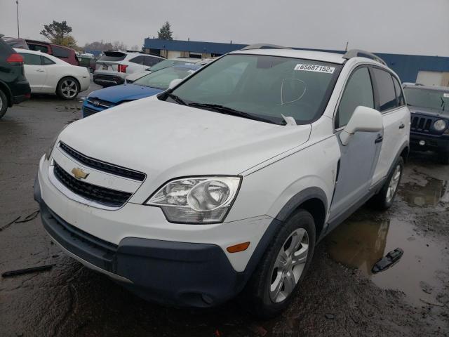 3GNAL2EK8DS533768 - 2013 CHEVROLET CAPTIVA LS WHITE photo 2