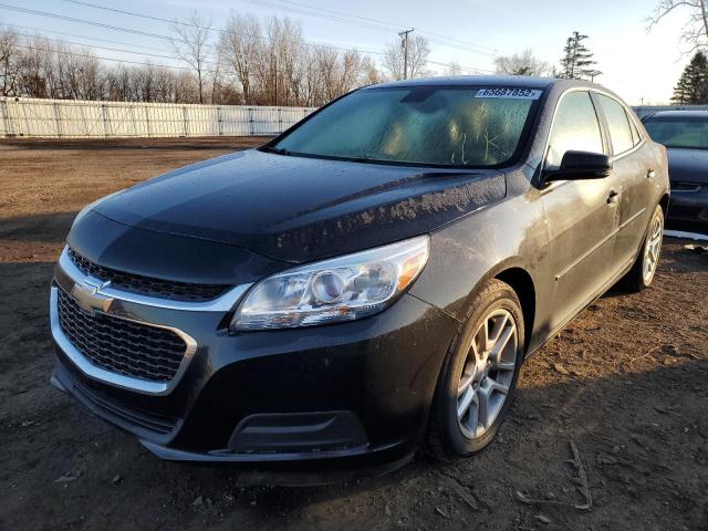 1G11C5SL3FF316412 - 2015 CHEVROLET MALIBU 1LT BLACK photo 2