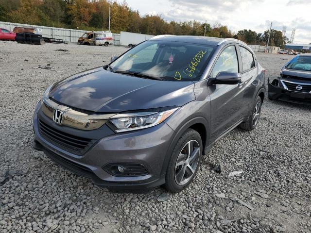 3CZRU6H53NM768505 - 2022 HONDA HR-V EX BLACK photo 2