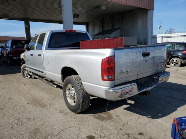 3D7KS28C15G711809 - 2005 DODGE RAM 2500 S ვერცხლისფერი ფოტო 3