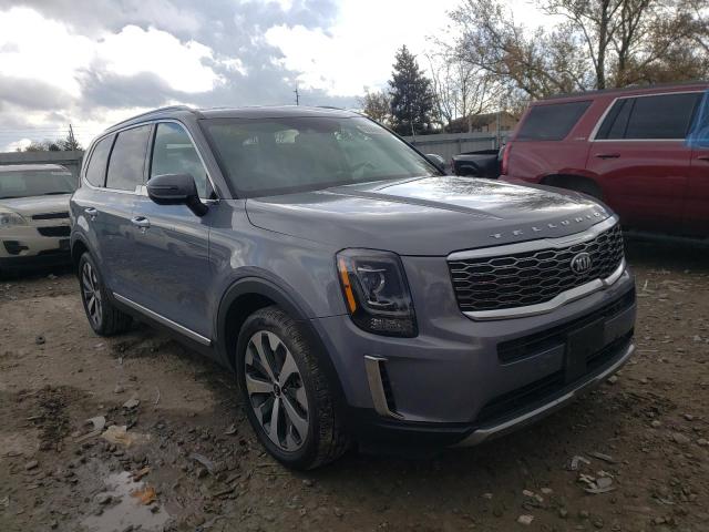 5XYP6DHC8LG084456 - 2020 KIA TELLURIDE BLUE photo 1