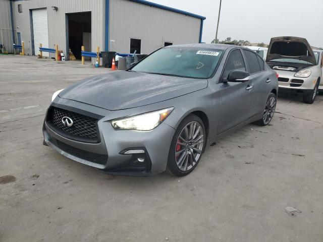 JN1FV7DP6MM850275 - 2021 INFINITI Q50 RED SP GRAY photo 2